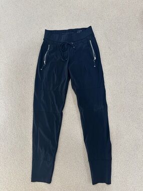 Raffaello Rossi Candy Jogger Pants with Zip Pockets dark blue sz 32. US xsmall